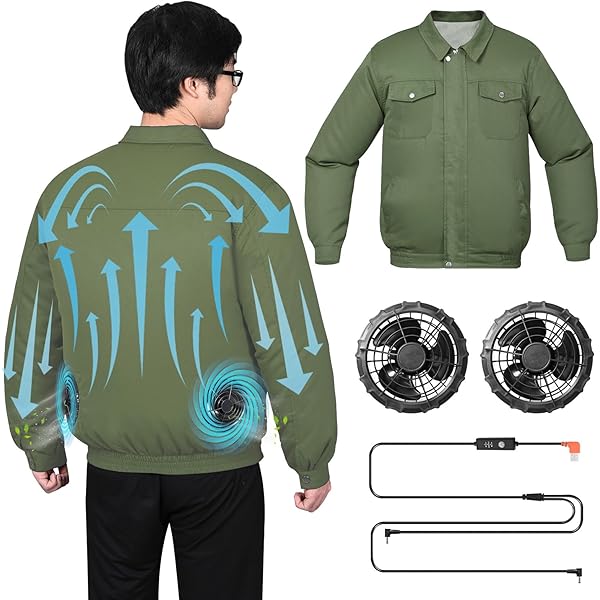 空調ウェア ファン付き作業服 男女兼用 S Amazon.co.jp: [MTKCNTL] 空調作業服 ファン付き 作業着 扇風機